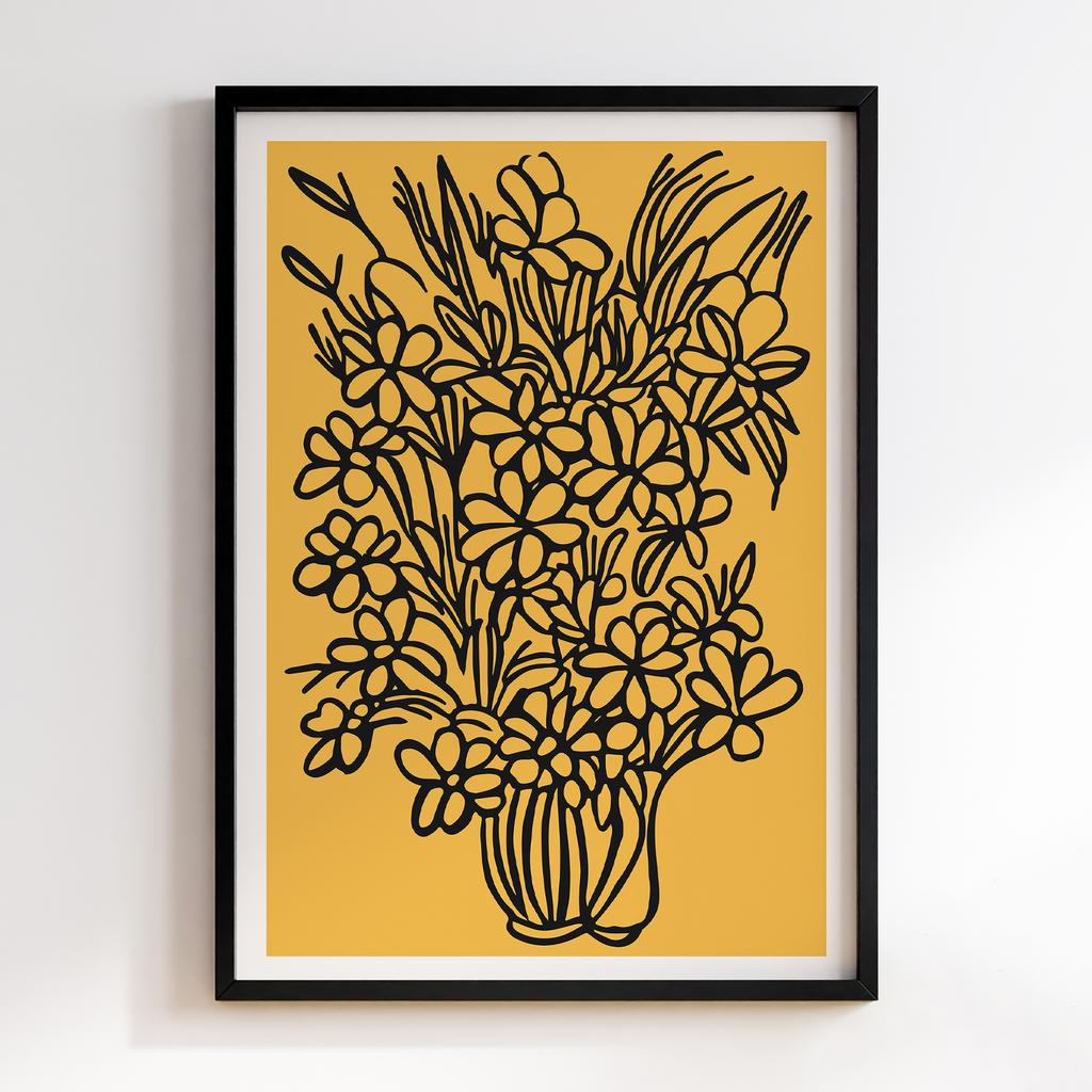 Постер Modern Flowers Art MF1339