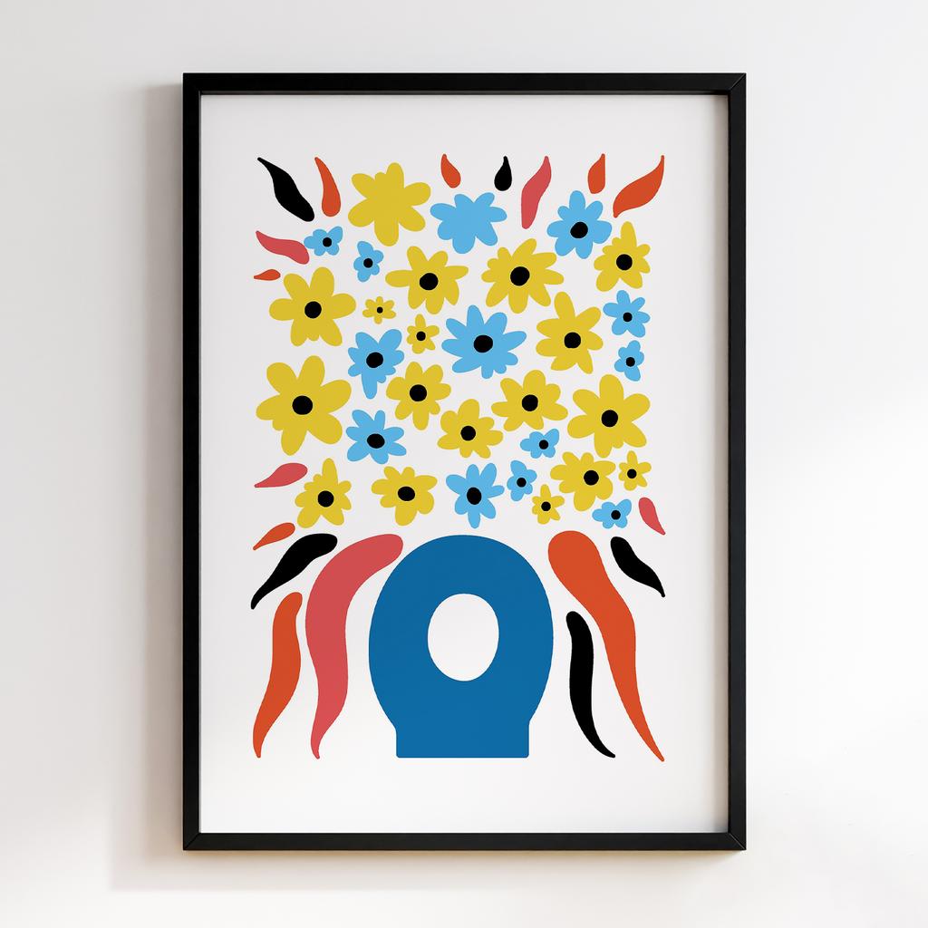 Постер Modern Flowers Art MF1343