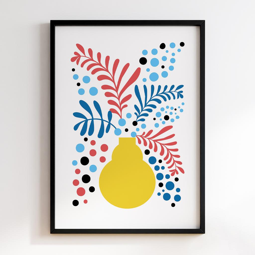 Постер Modern Flowers Art MF1345