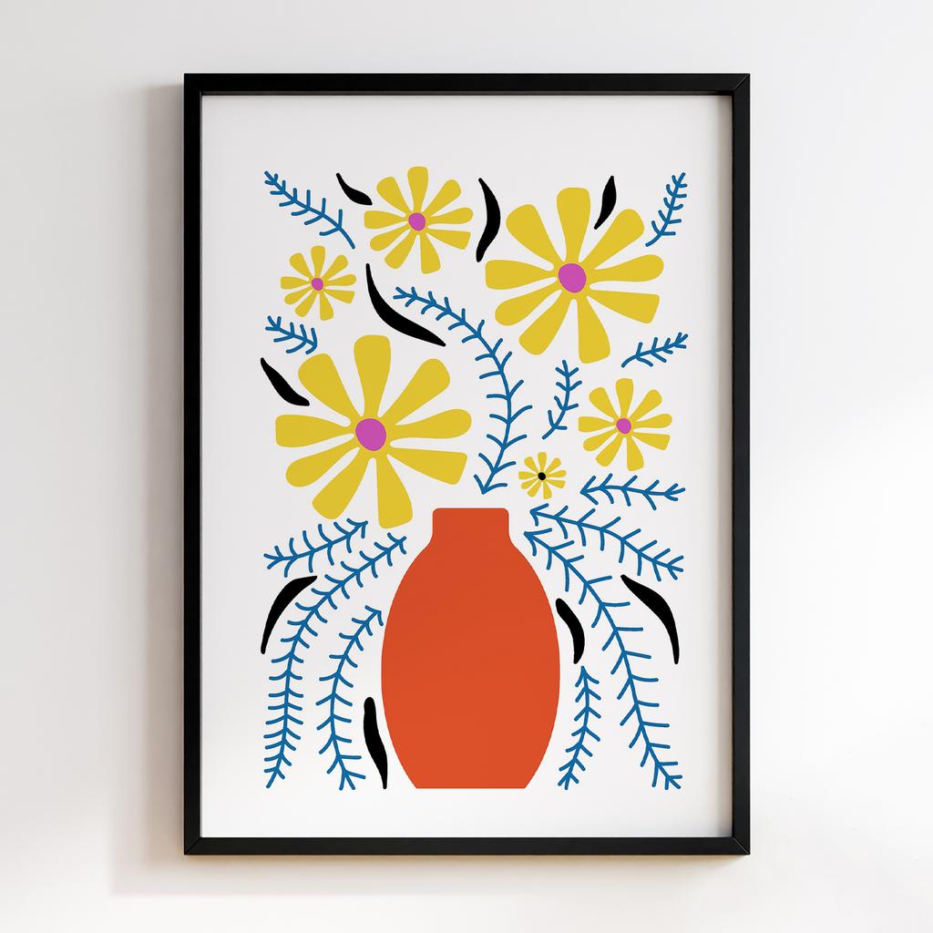 Постер Modern Flowers Art MF1349