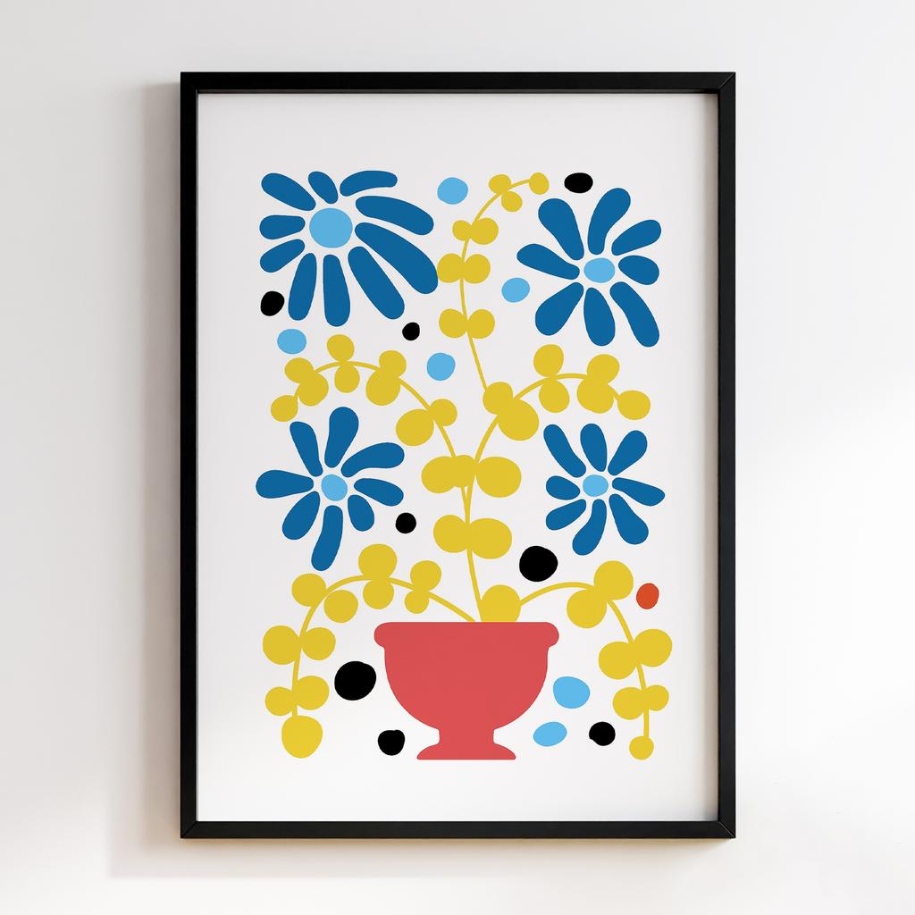 Постер Modern Flowers Art MF1351