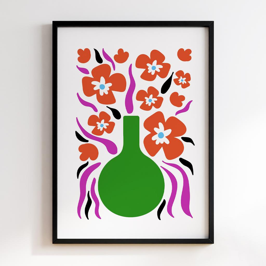 Постер Modern Flowers Art MF1352