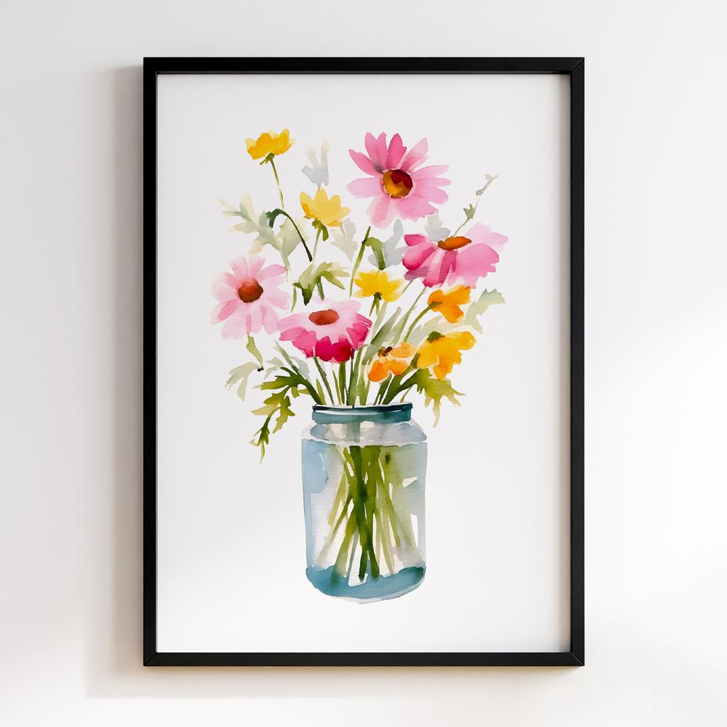 Постер Modern Flowers Art MF1365