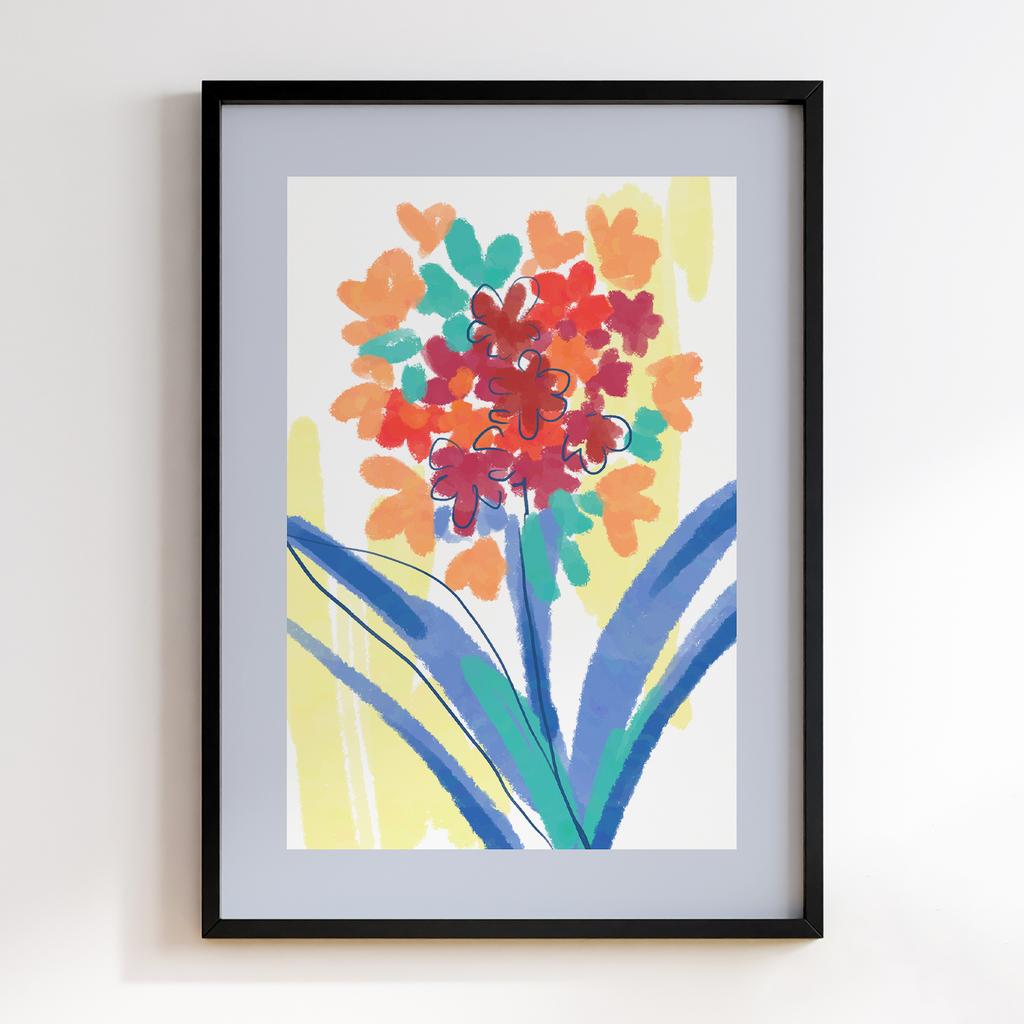 Постер Modern Flowers Art MF1374