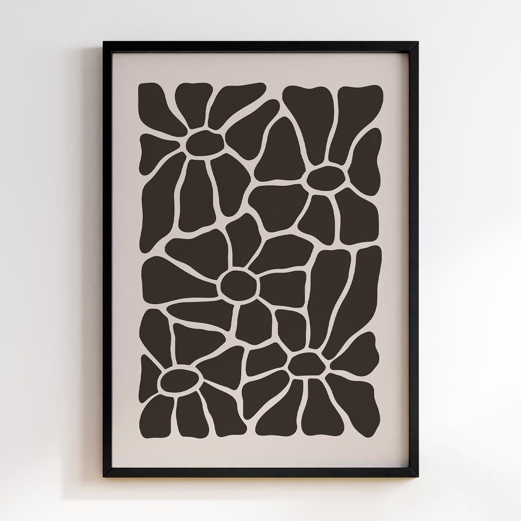 Постер Modern Flowers Art MF1378