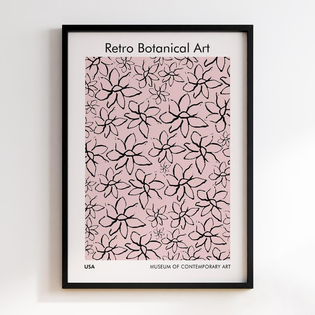 Постер Modern Flowers Art MF1382