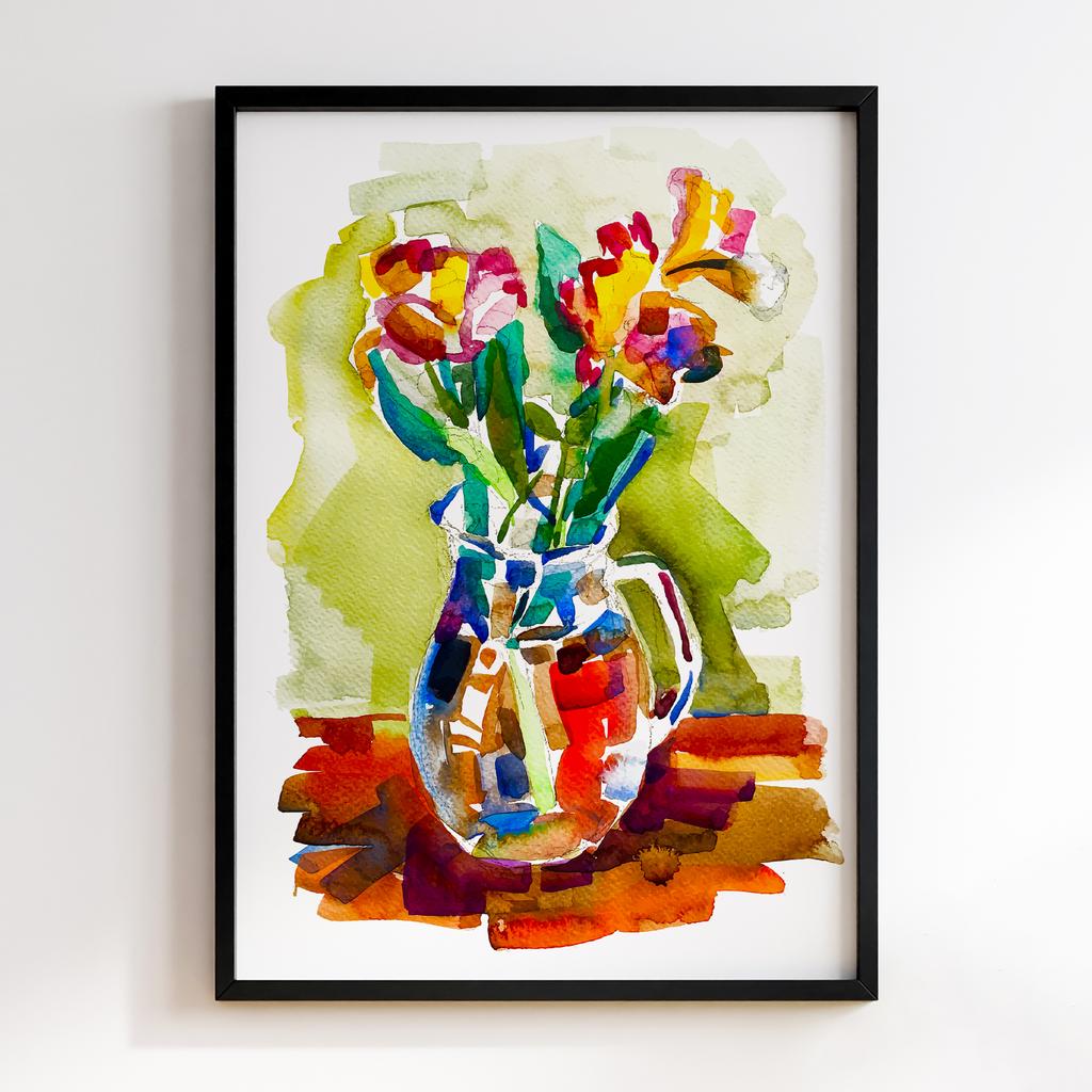 Постер Modern Flowers Art MF1383