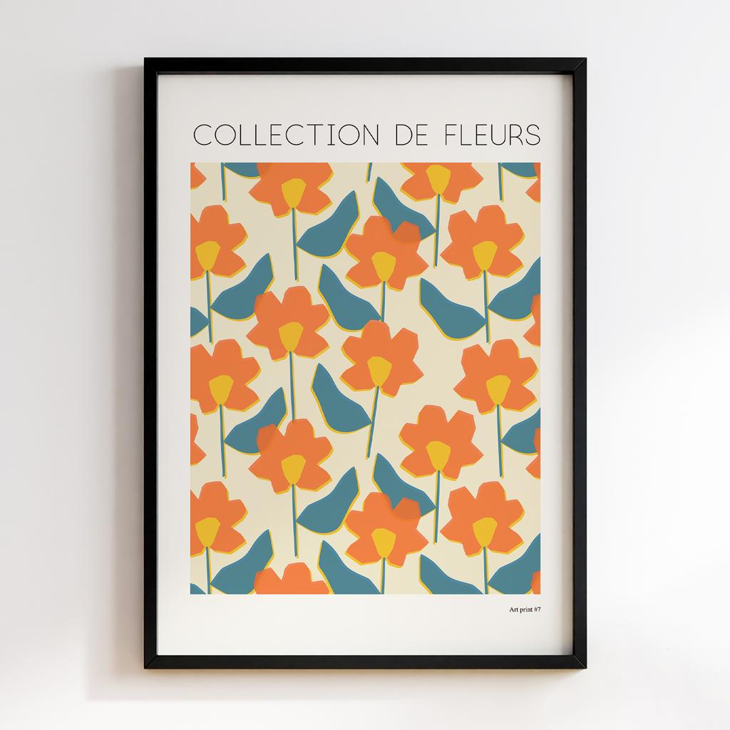 Постер Modern Flowers Art MF1391
