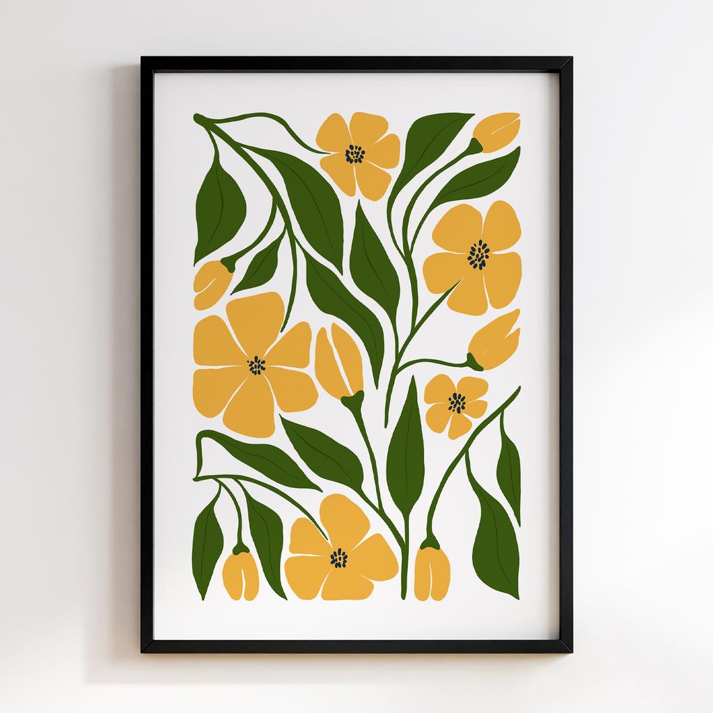 Постер Modern Flowers Art MF1392