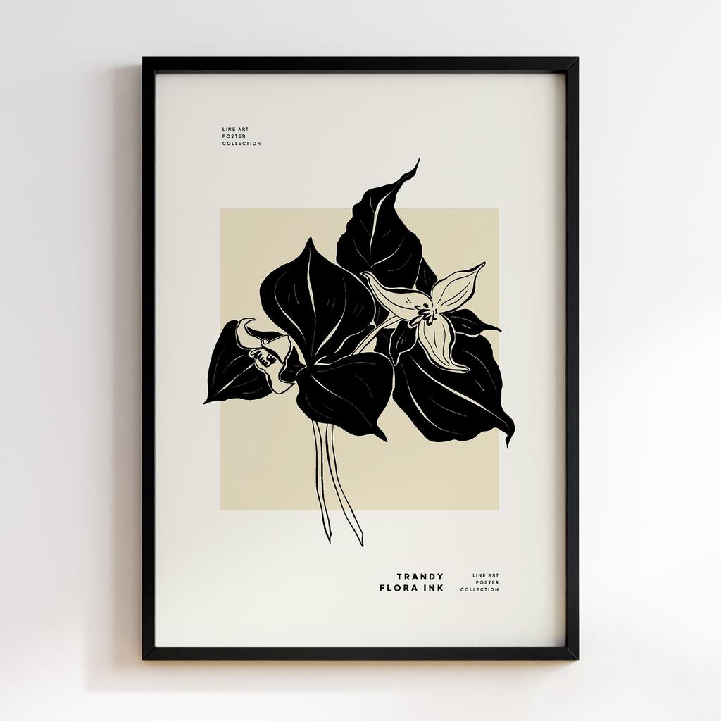 Постер Modern Flowers Art MF1397