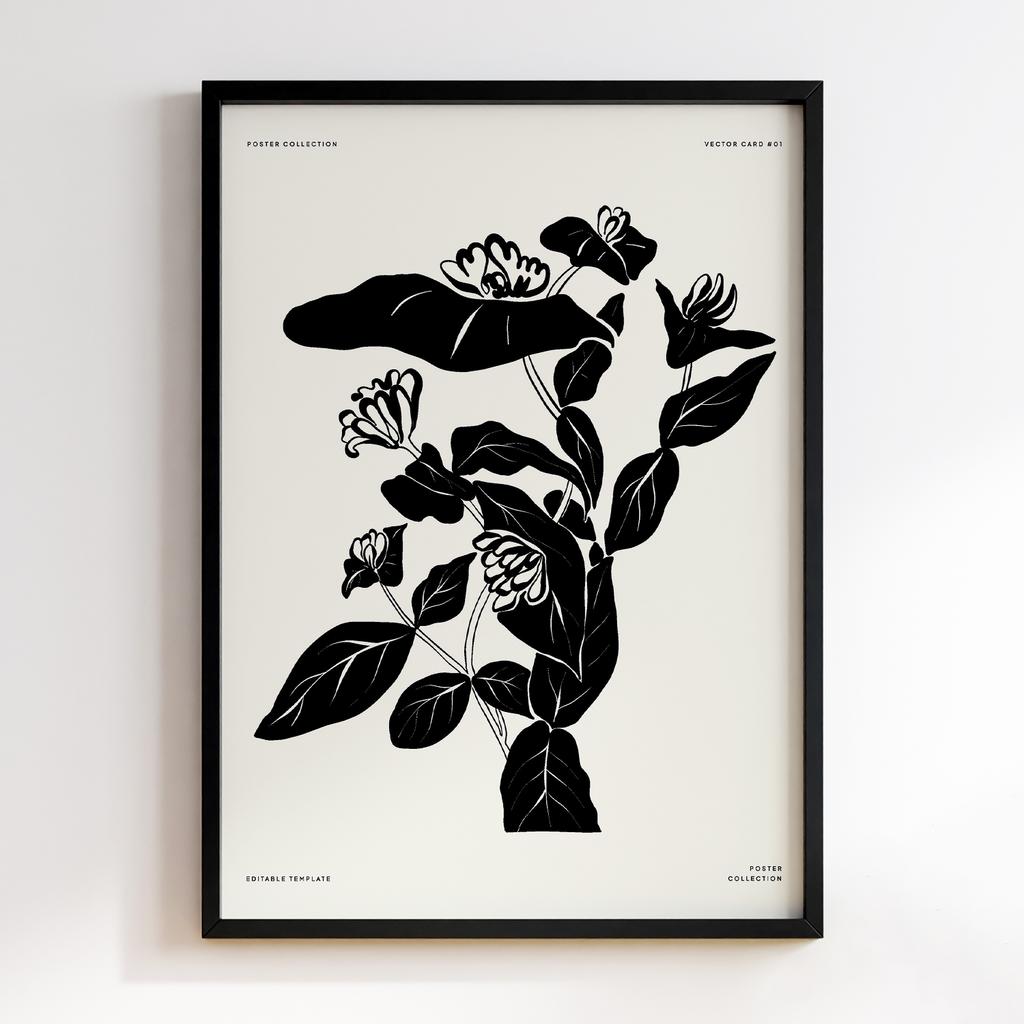 Постер Modern Flowers Art MF1398