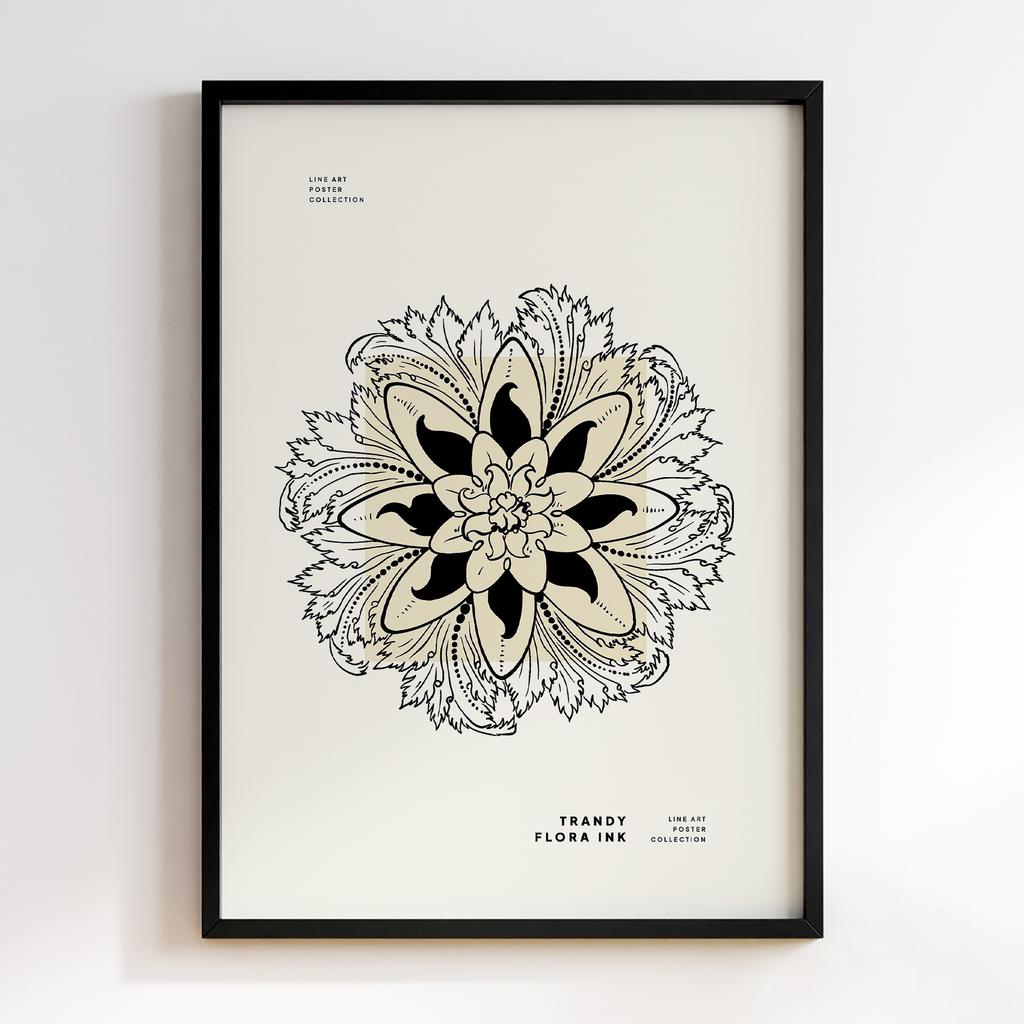 Постер Modern Flowers Art MF1403