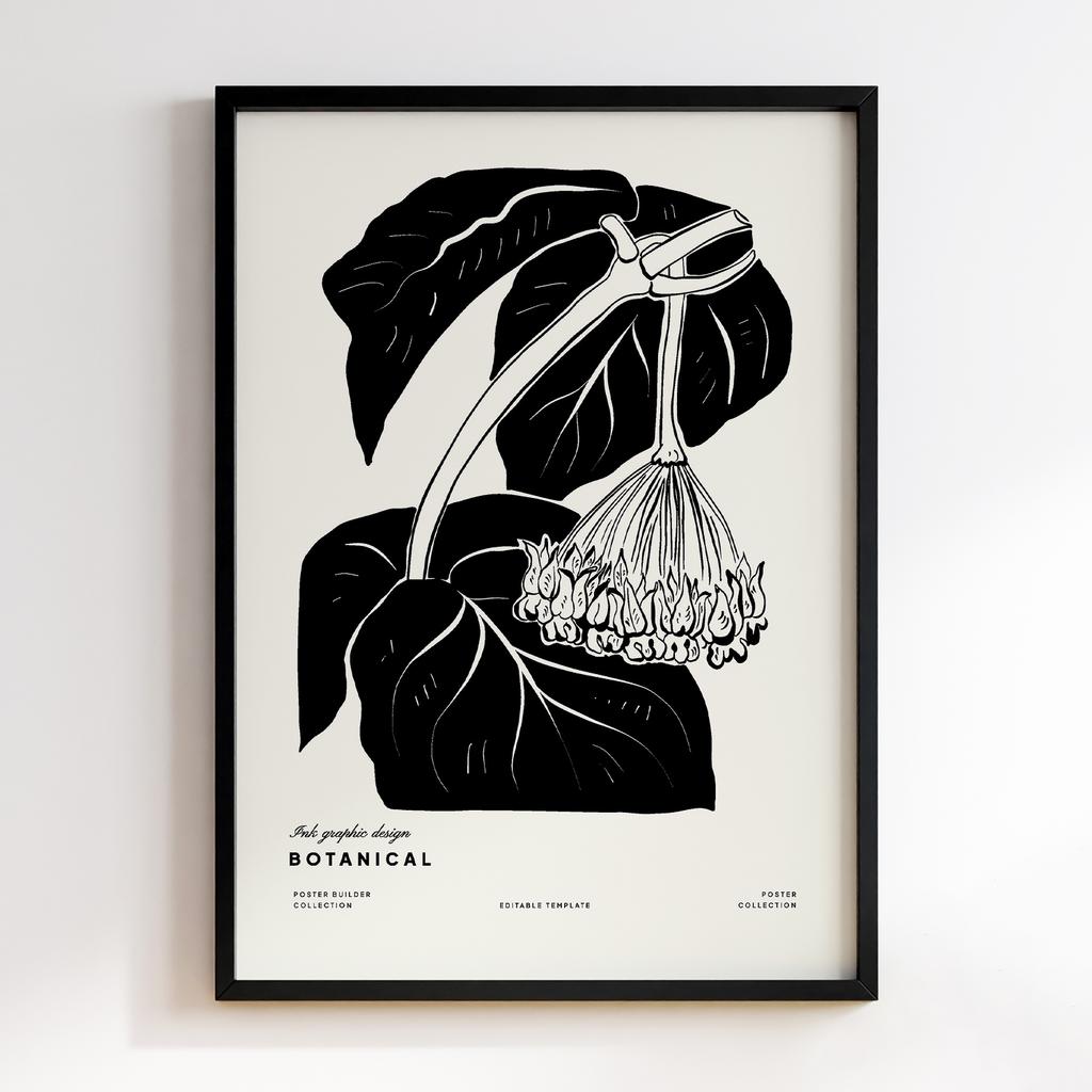 Постер Modern Flowers Art MF1404