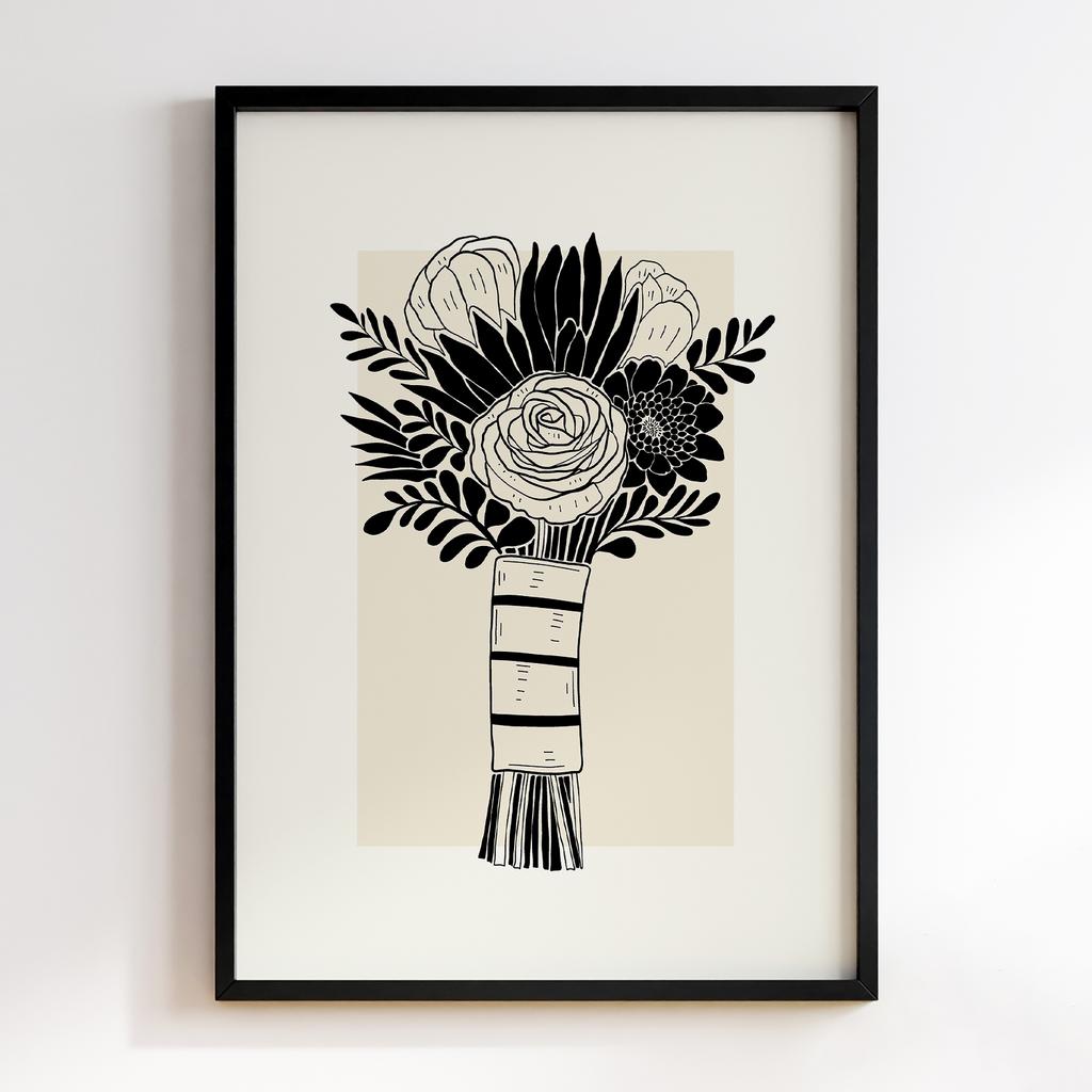 Постер Modern Flowers Art MF1407