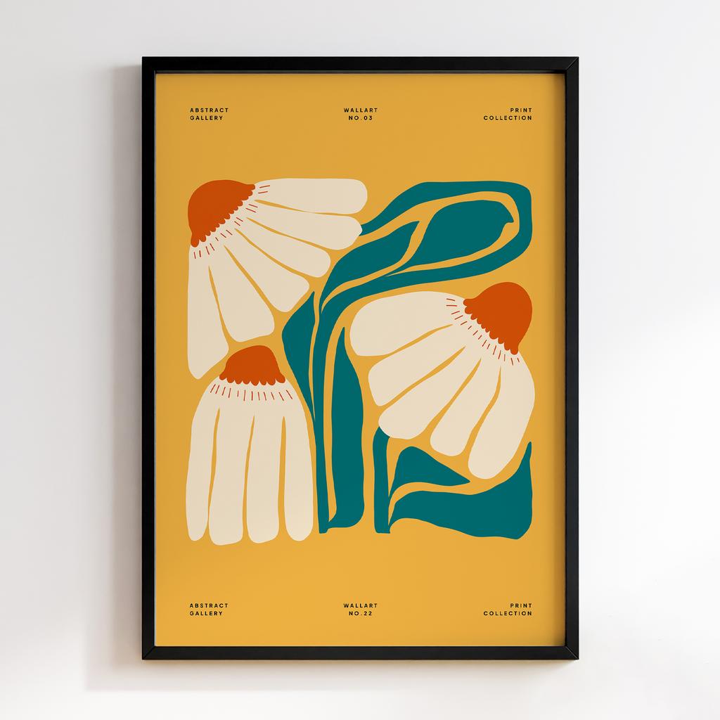 Постер Modern Flowers Art MF1414