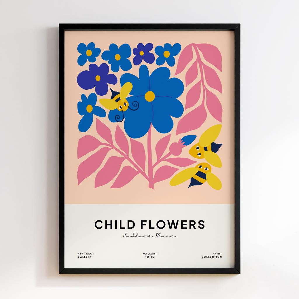 Постер Modern Flowers Art MF1415