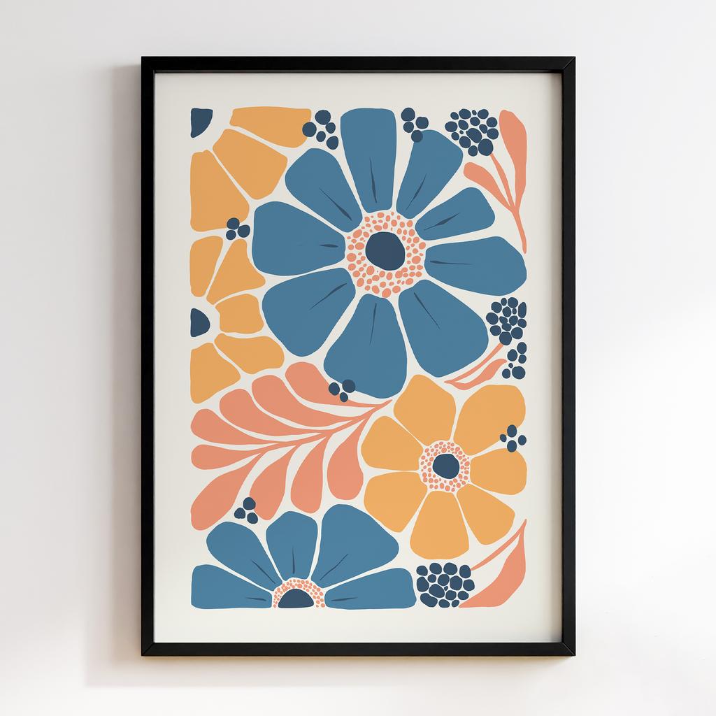 Постер Modern Flowers Art MF1416