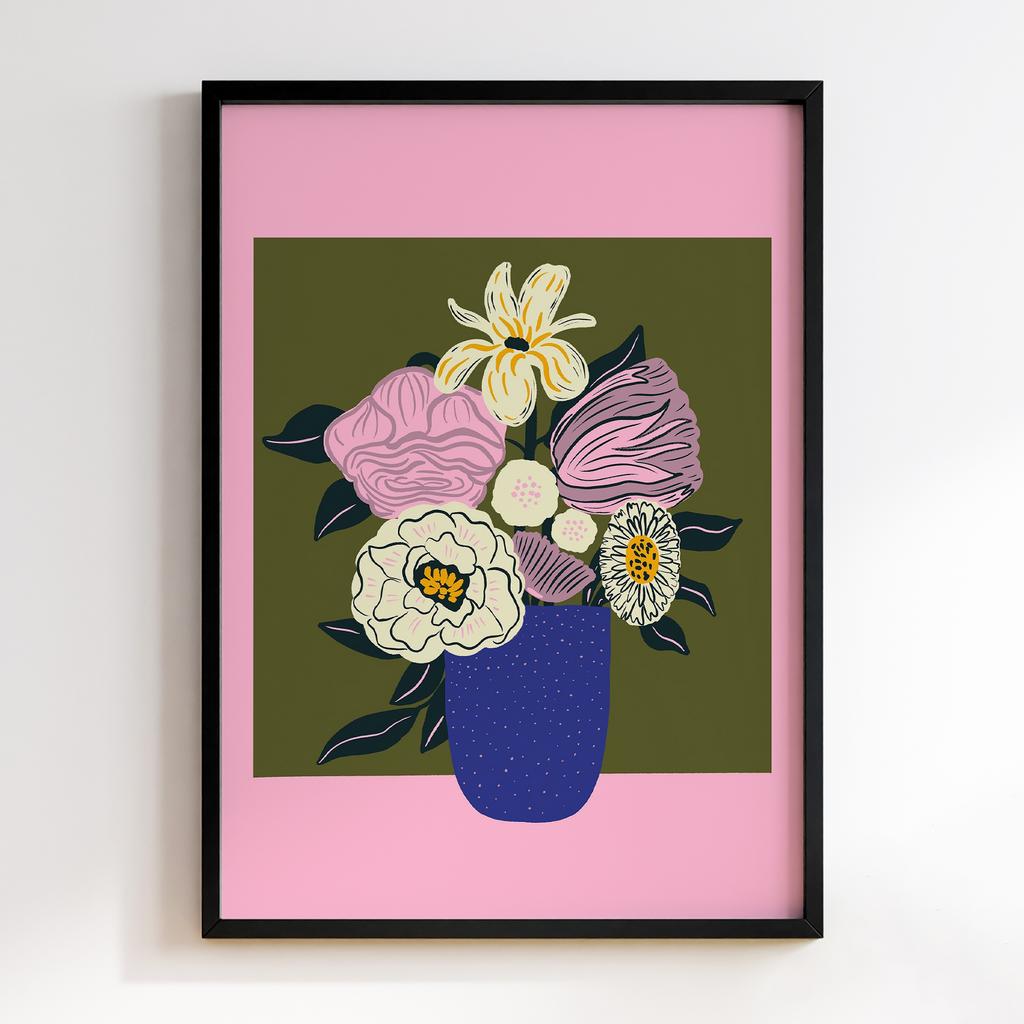 Постер Modern Flowers Art MF1439