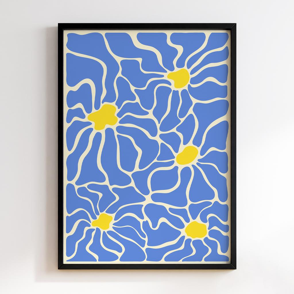 Постер Modern Flowers Art MF1443