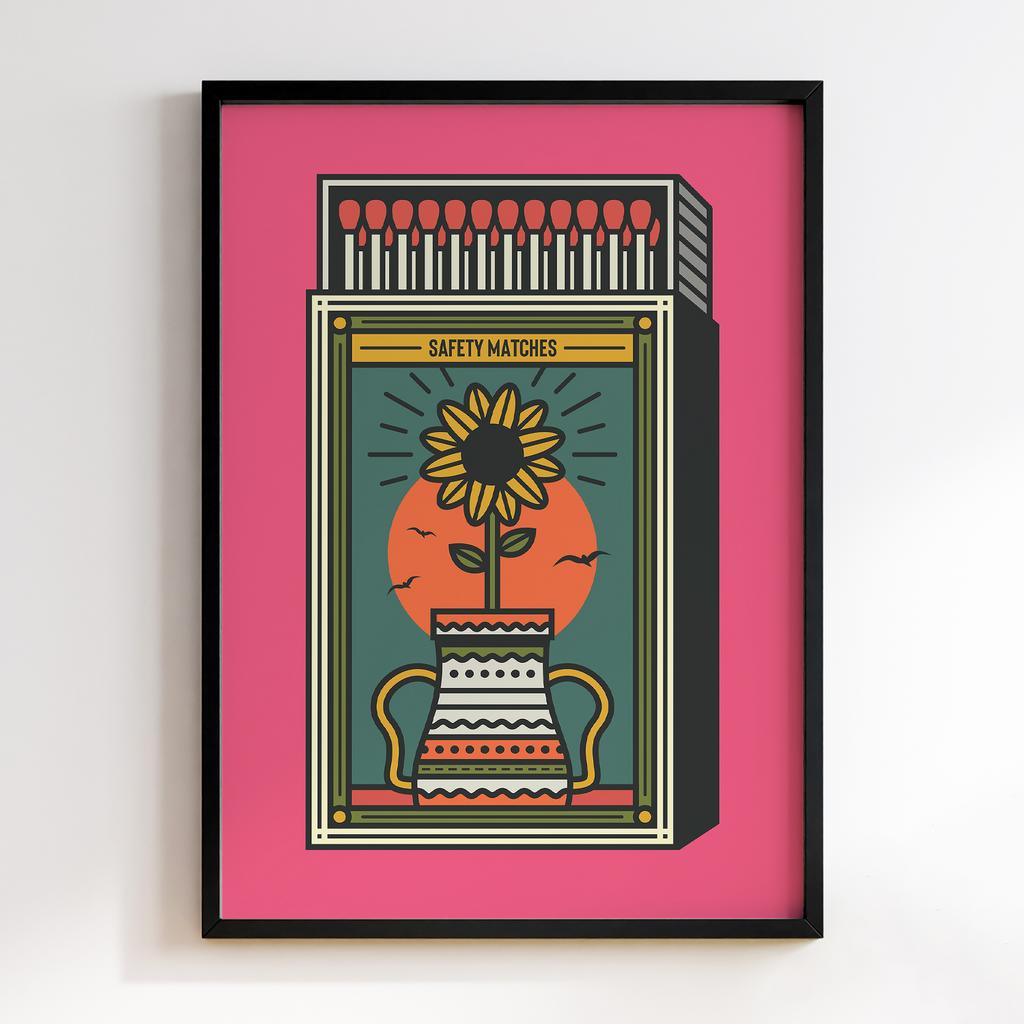 Постер Modern Flowers Art MF1444