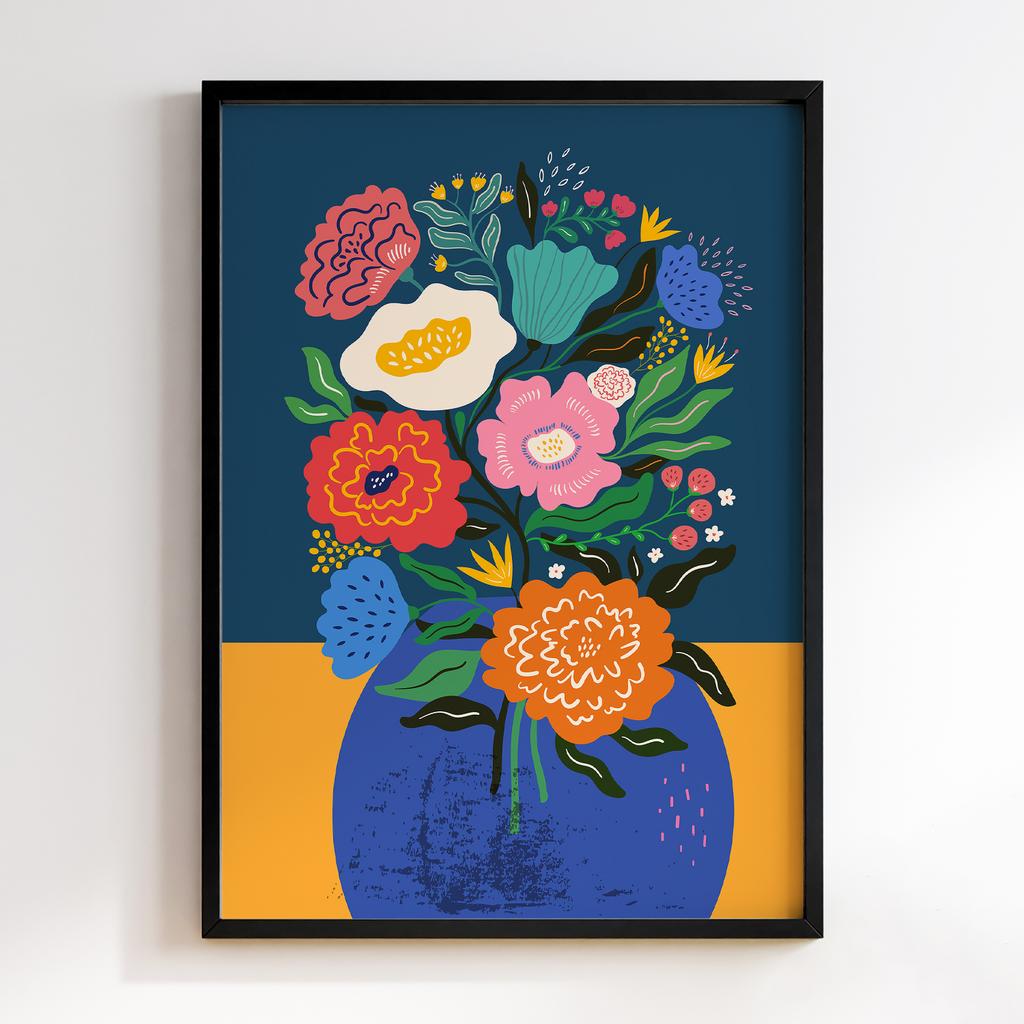 Постер Modern Flowers Art MF1449
