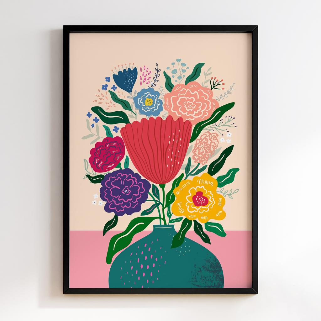 Постер Modern Flowers Art MF1450