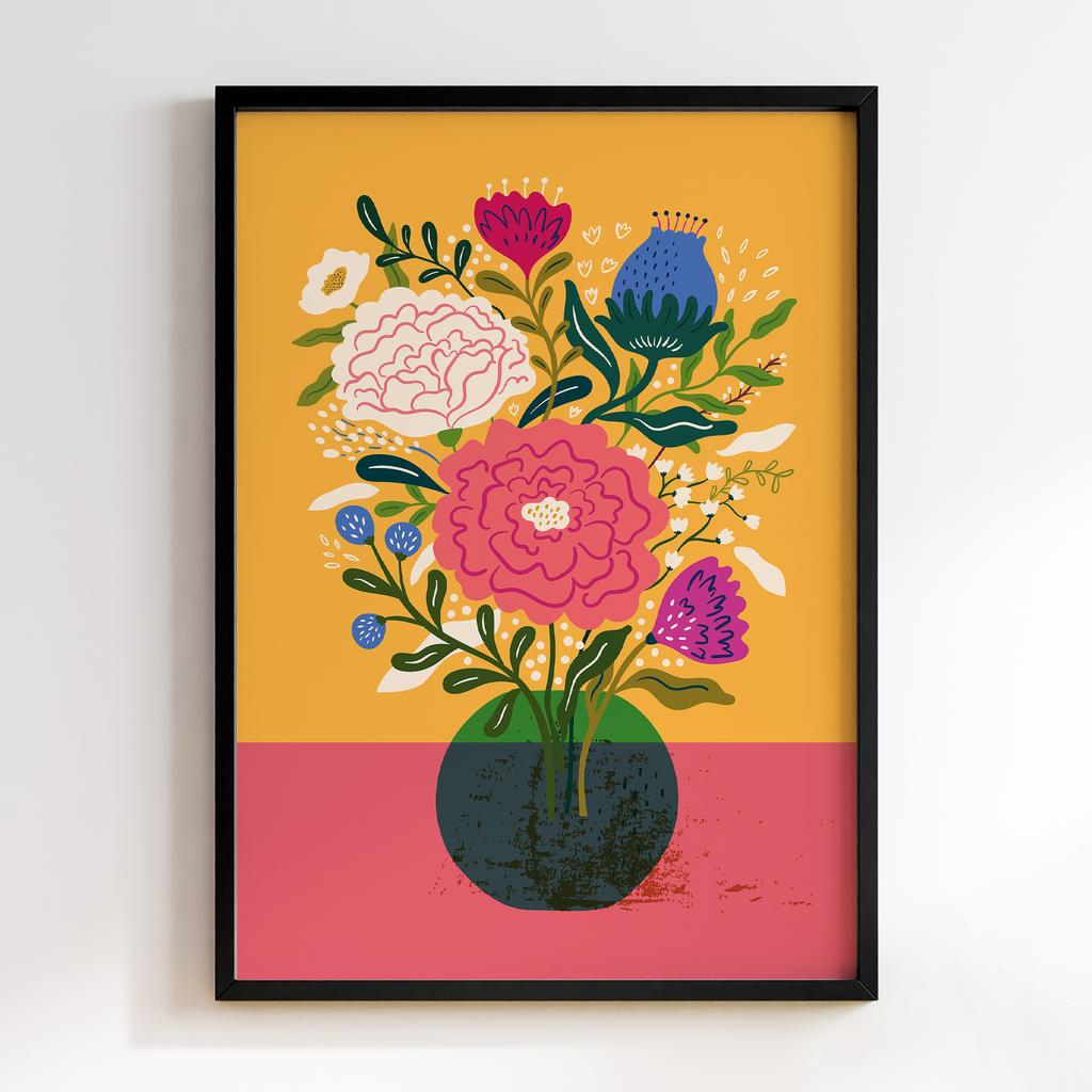 Постер Modern Flowers Art MF1451