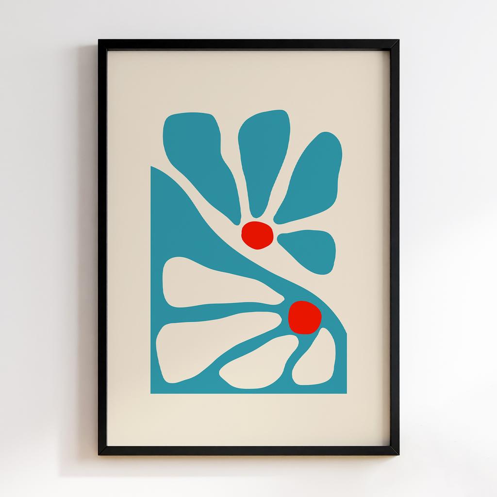 Постер Modern Flowers Art MF1452