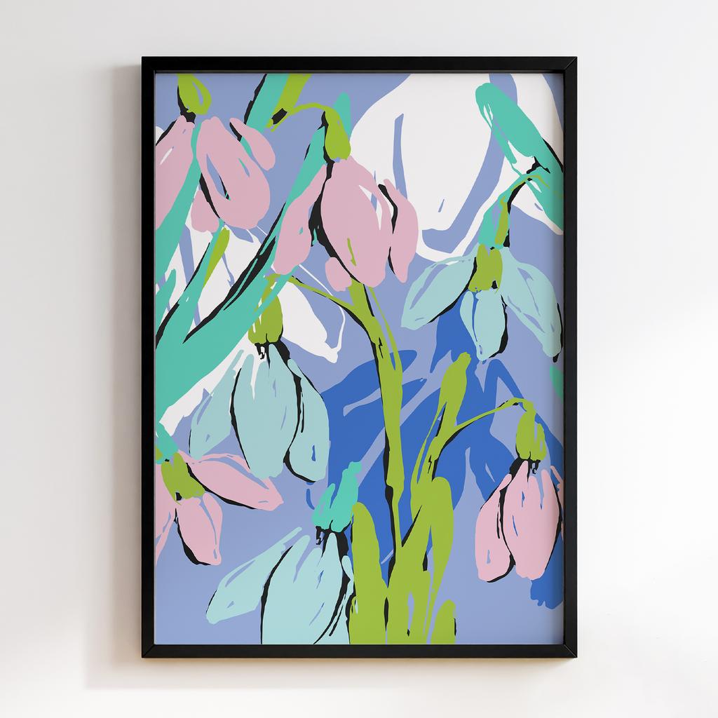 Постер Modern Flowers Art MF1457