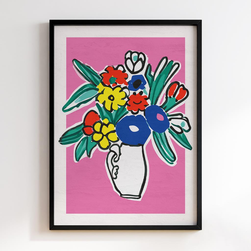 Постер Modern Flowers Art MF1466