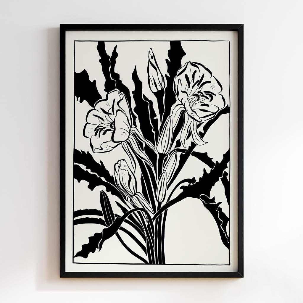 Постер Modern Flowers Art MF1506