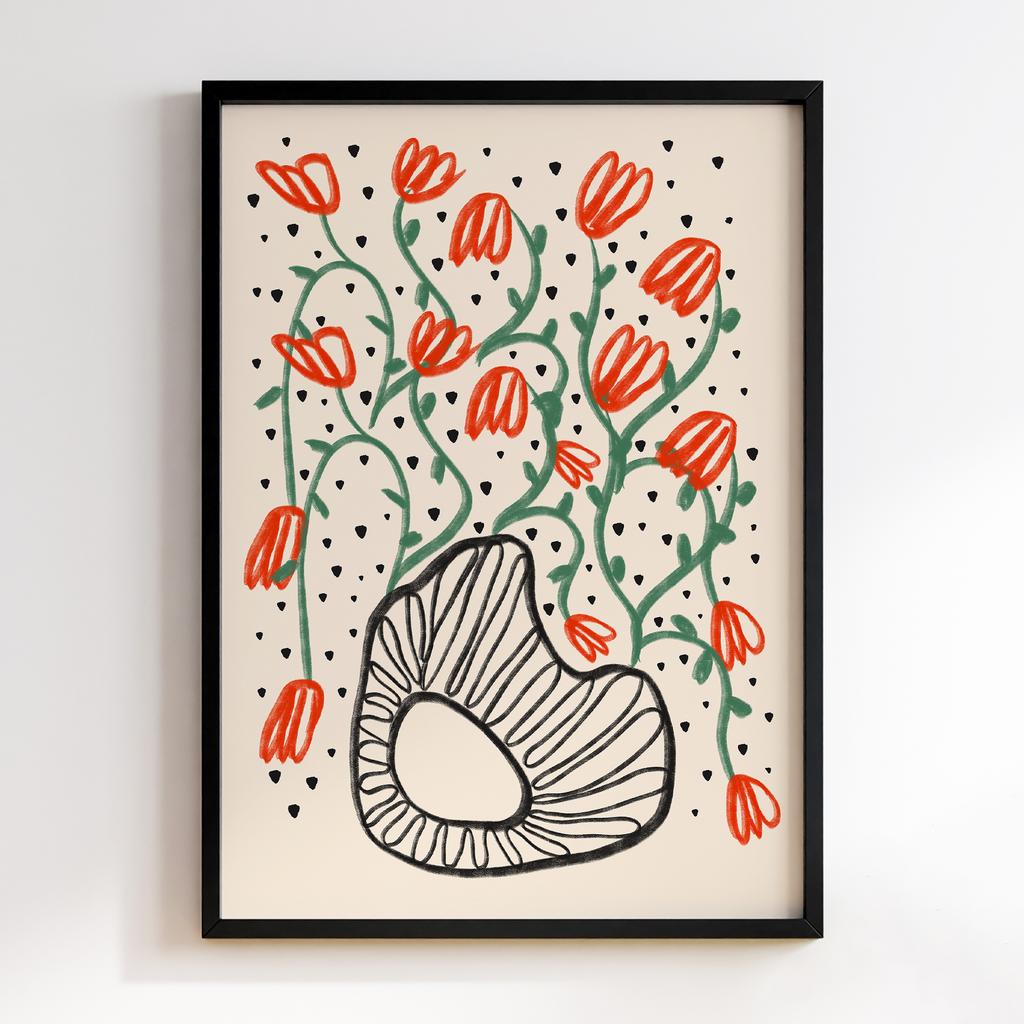 Постер Modern Flowers Art MF1517