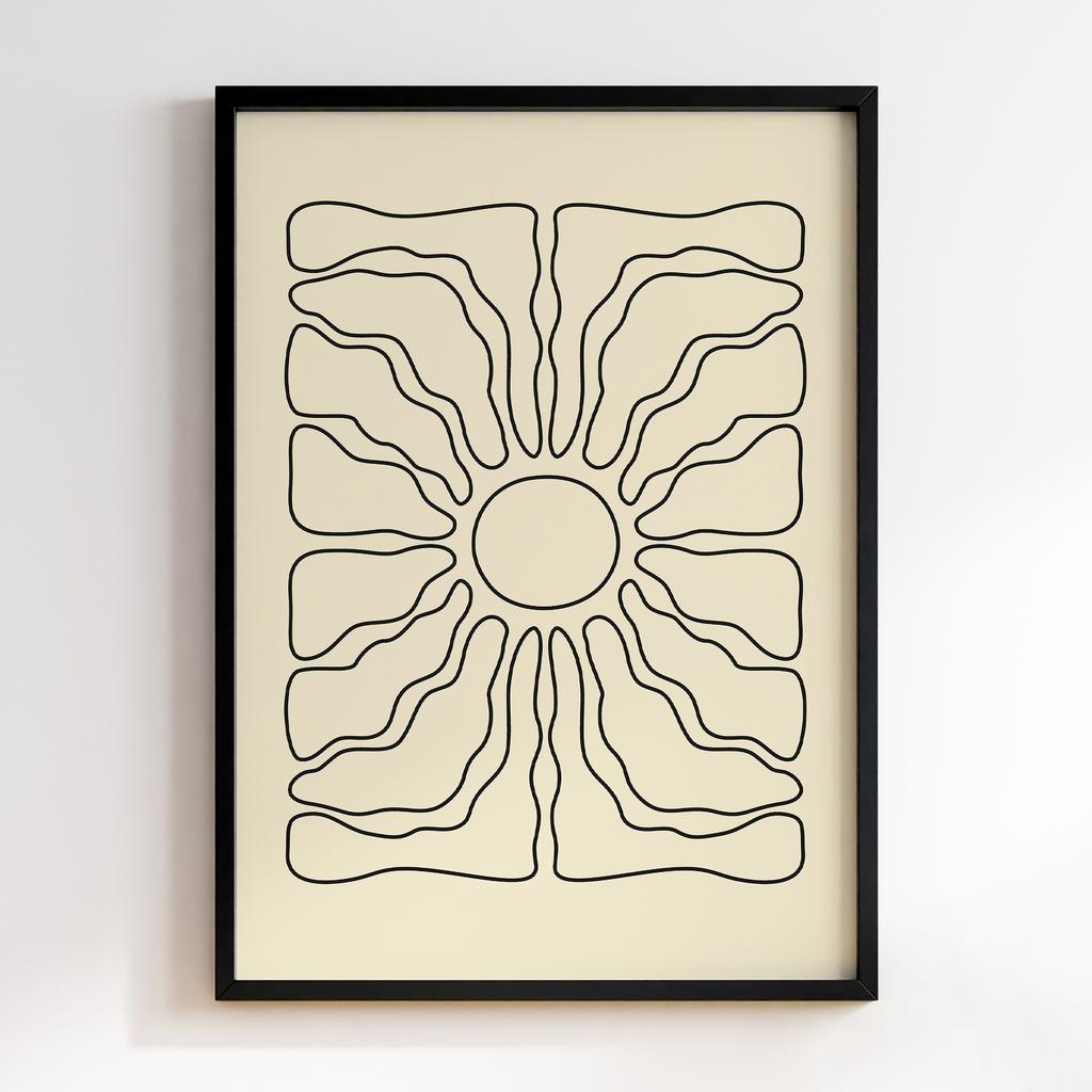 Постер Modern Flowers Art MF1573