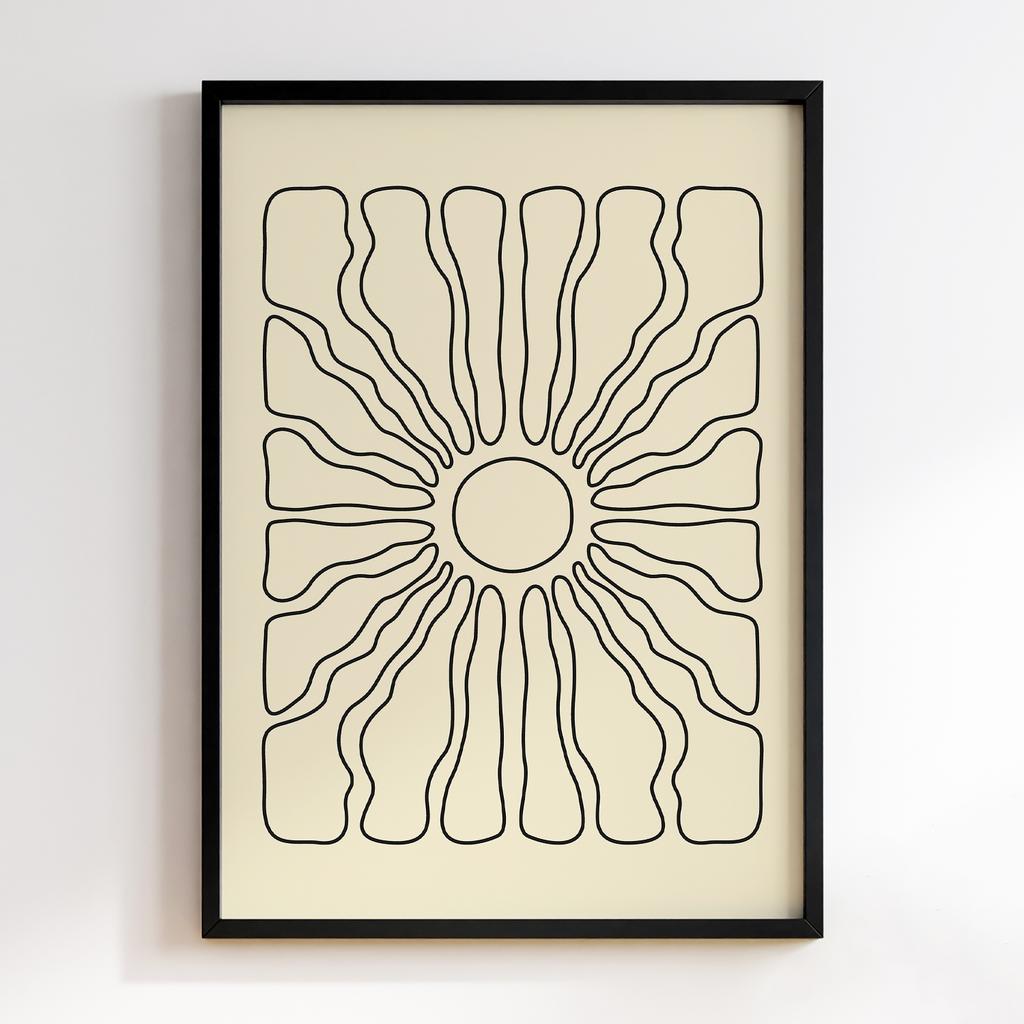 Постер Modern Flowers Art MF1575