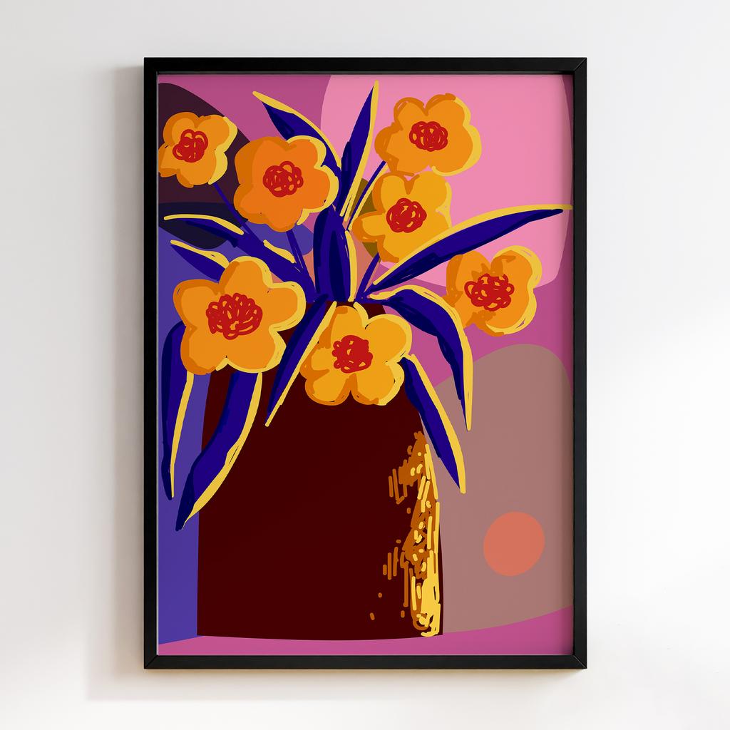 Постер Modern Flowers Art MF1601