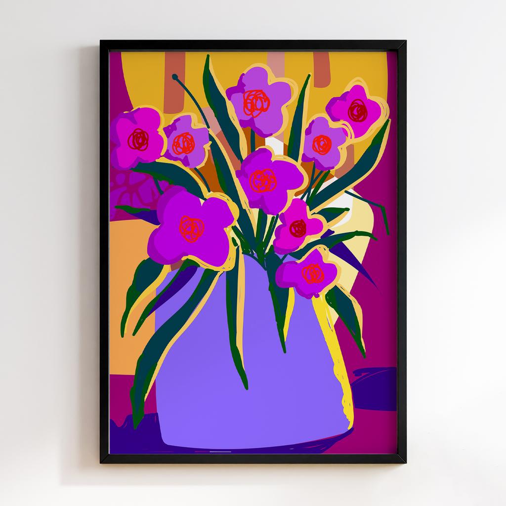 Постер Modern Flowers Art MF1606