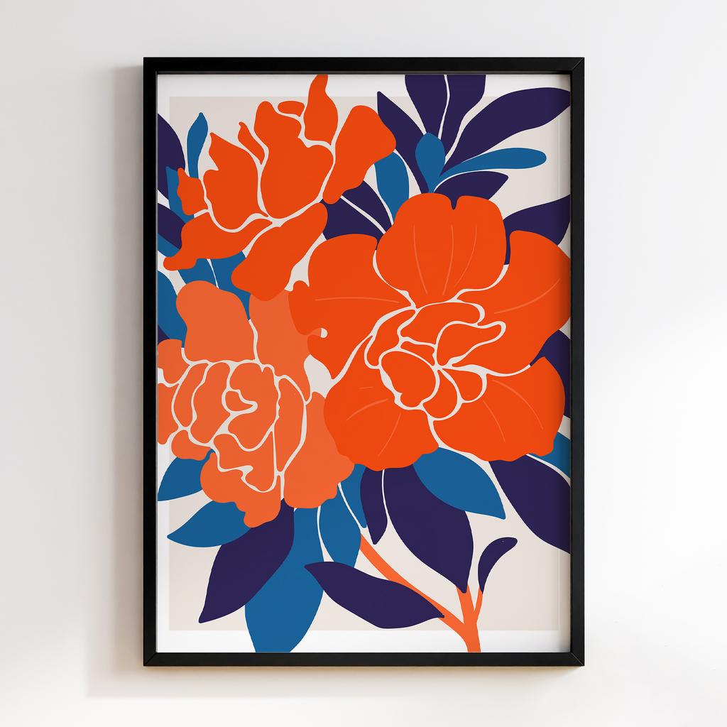 Постер Modern Flowers Art MF1607
