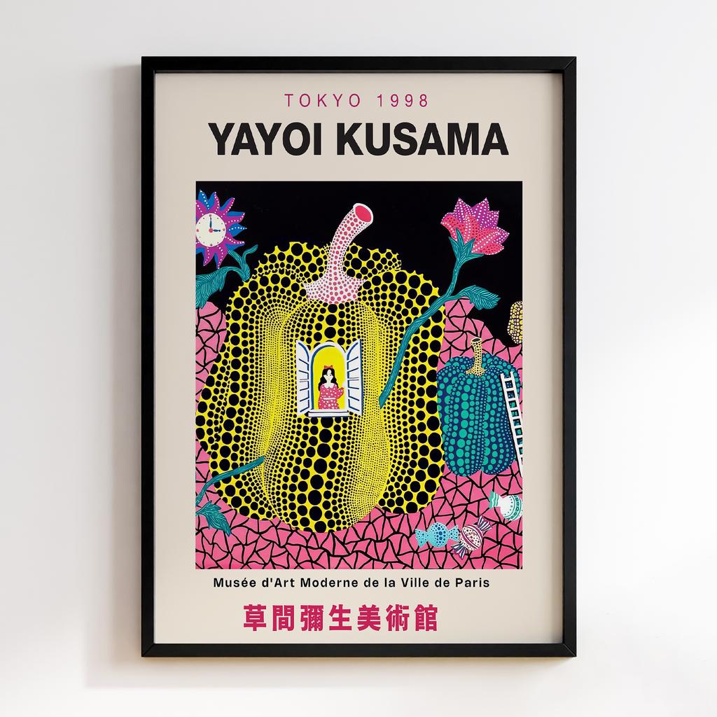 Постер Яйої Кусама (Yayoi Kusama) LO116