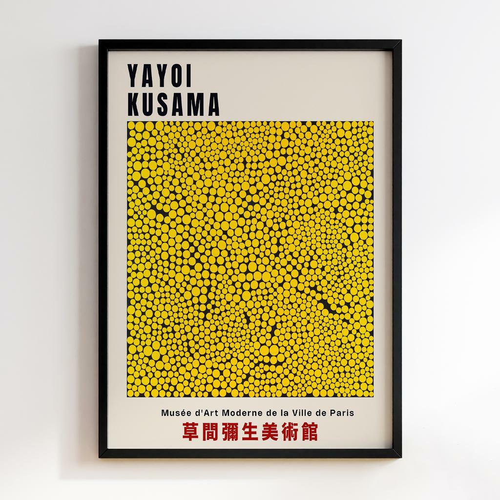 Постер Яйої Кусама (Yayoi Kusama) LO136