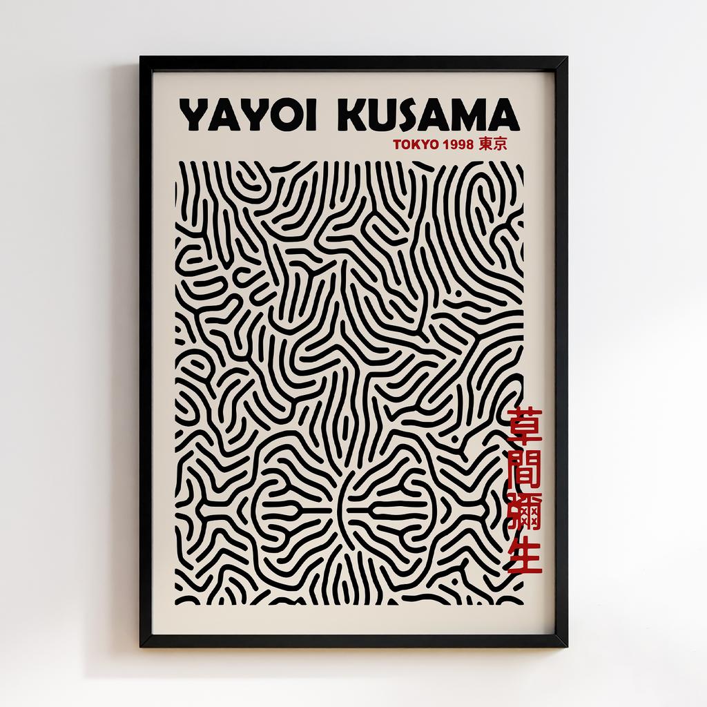 Постер Яйої Кусама (Yayoi Kusama) LO152