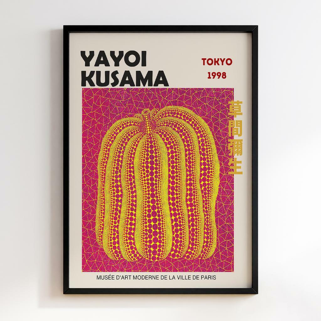 Постер Яйої Кусама (Yayoi Kusama) LO154