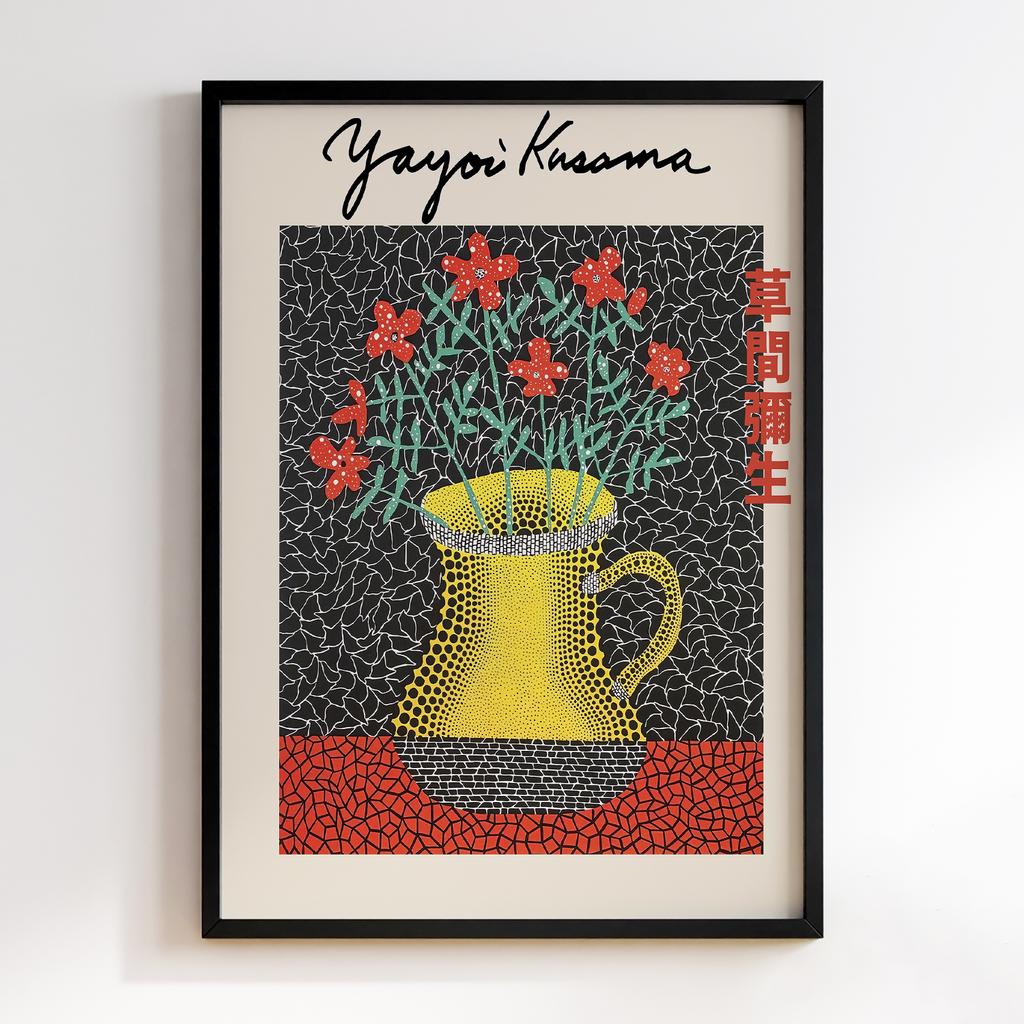 Постер Яйої Кусама (Yayoi Kusama) LO156
