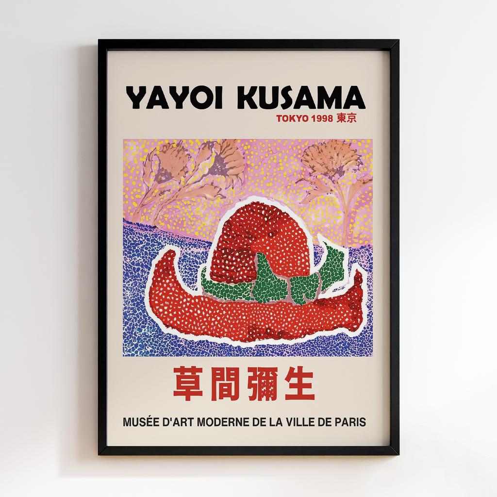 Постер Яйої Кусама (Yayoi Kusama) LO157