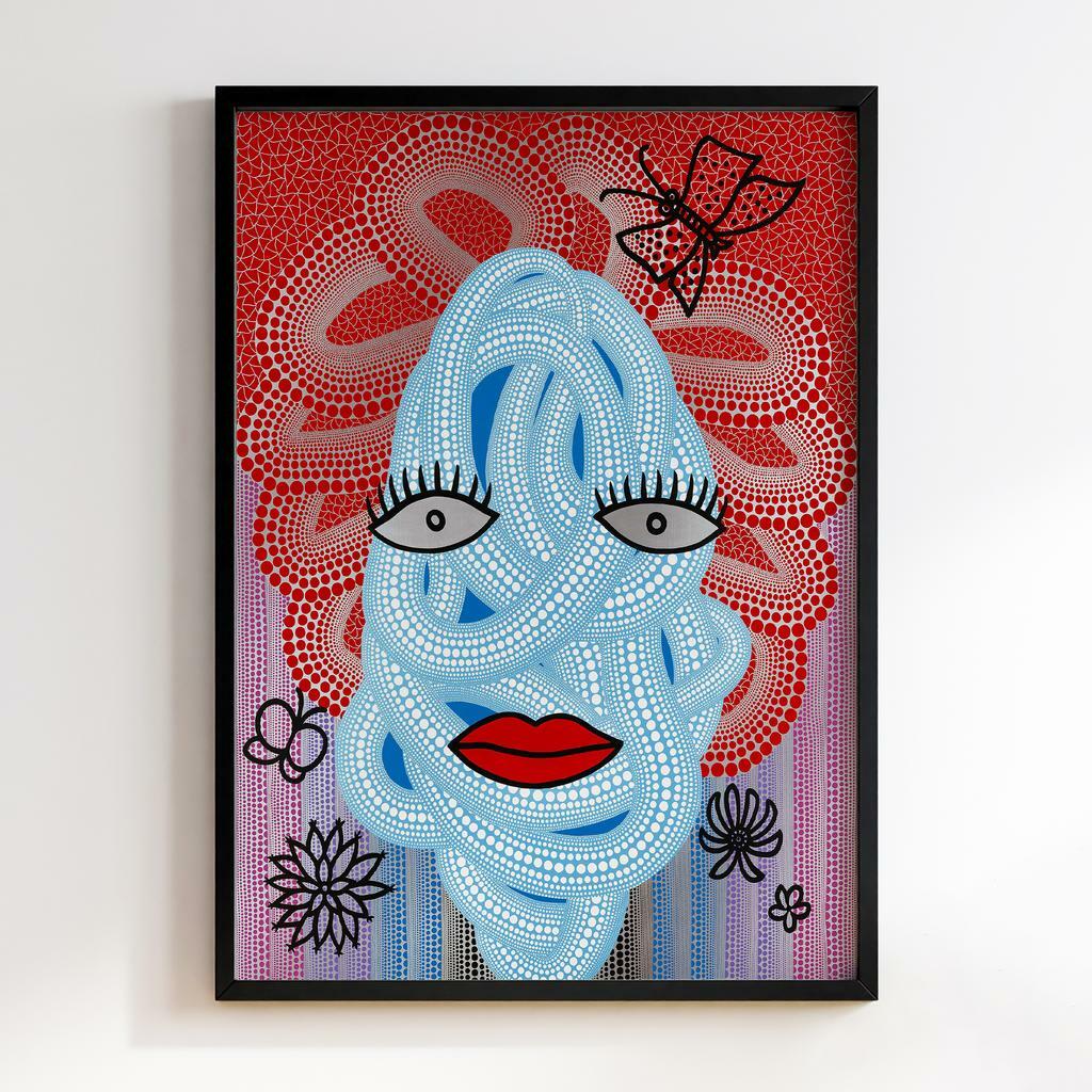 Постер Яйої Кусама (Yayoi Kusama) LO169