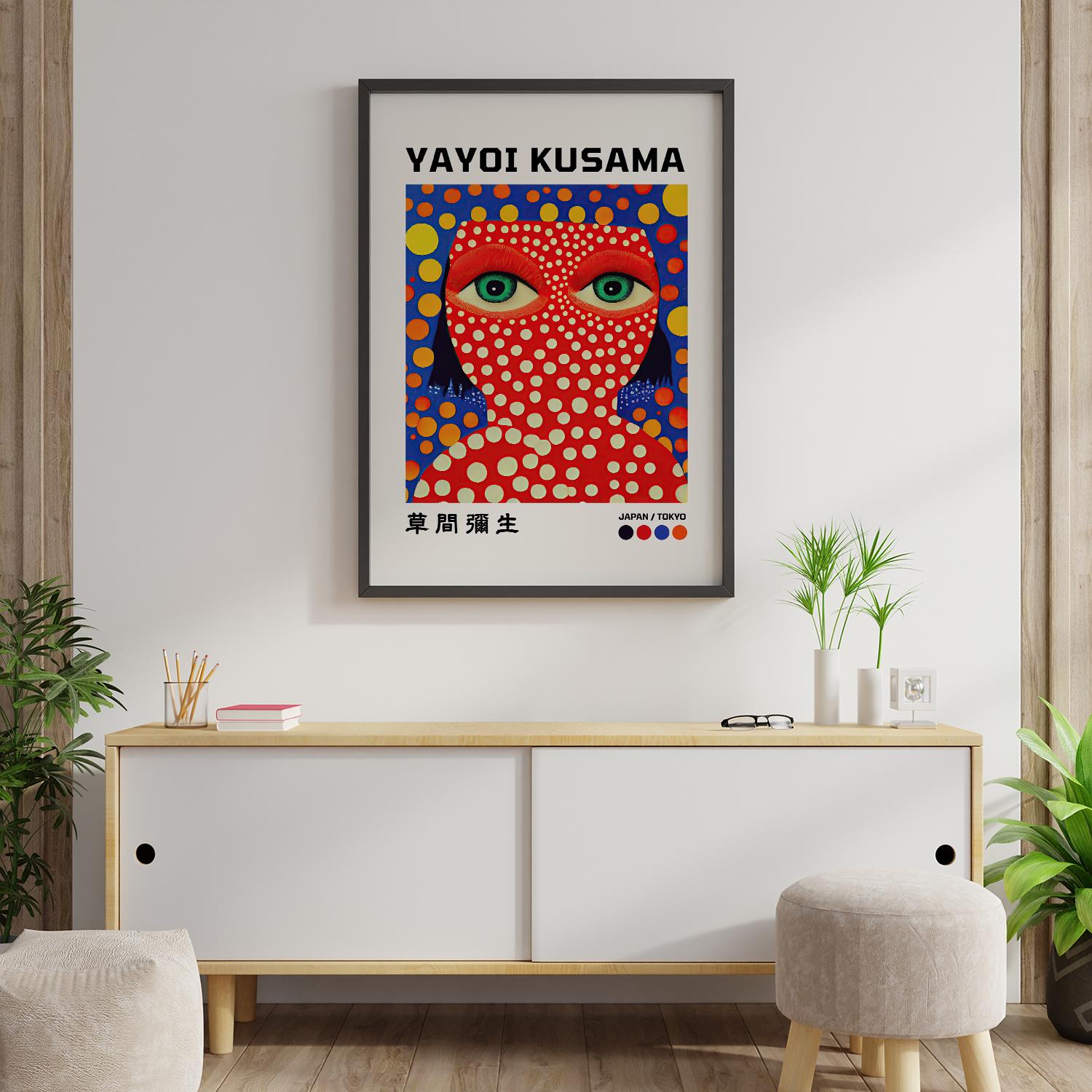 Постер Yayoi Kusama | Купити картину в рамі