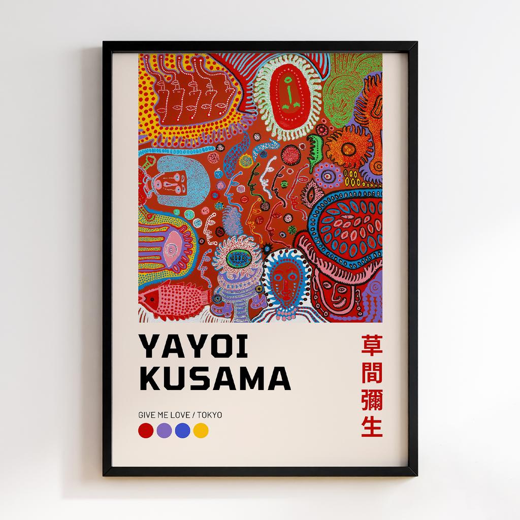 Постер Яйої Кусама (Yayoi Kusama) LO195