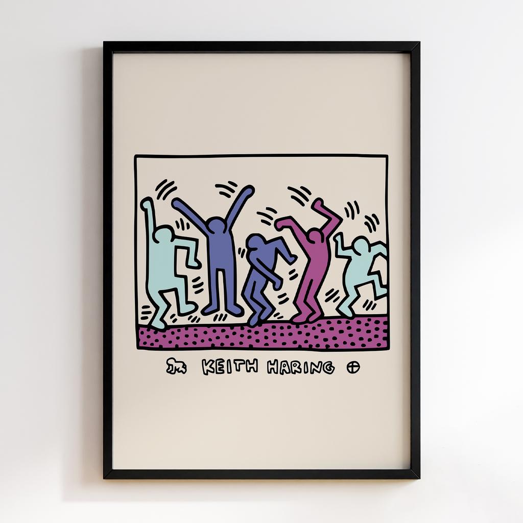 Постер Кіт Харінг (Keith Haring) KG66