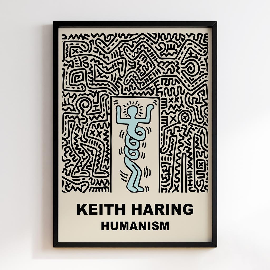 Постер Кіт Харінг (Keith Haring) KG69