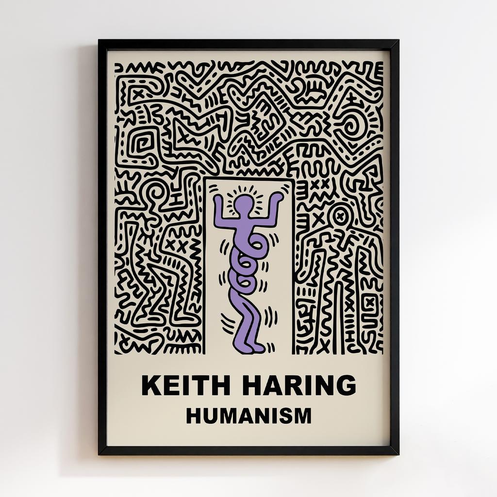 Постер Кіт Харінг (Keith Haring) KG71
