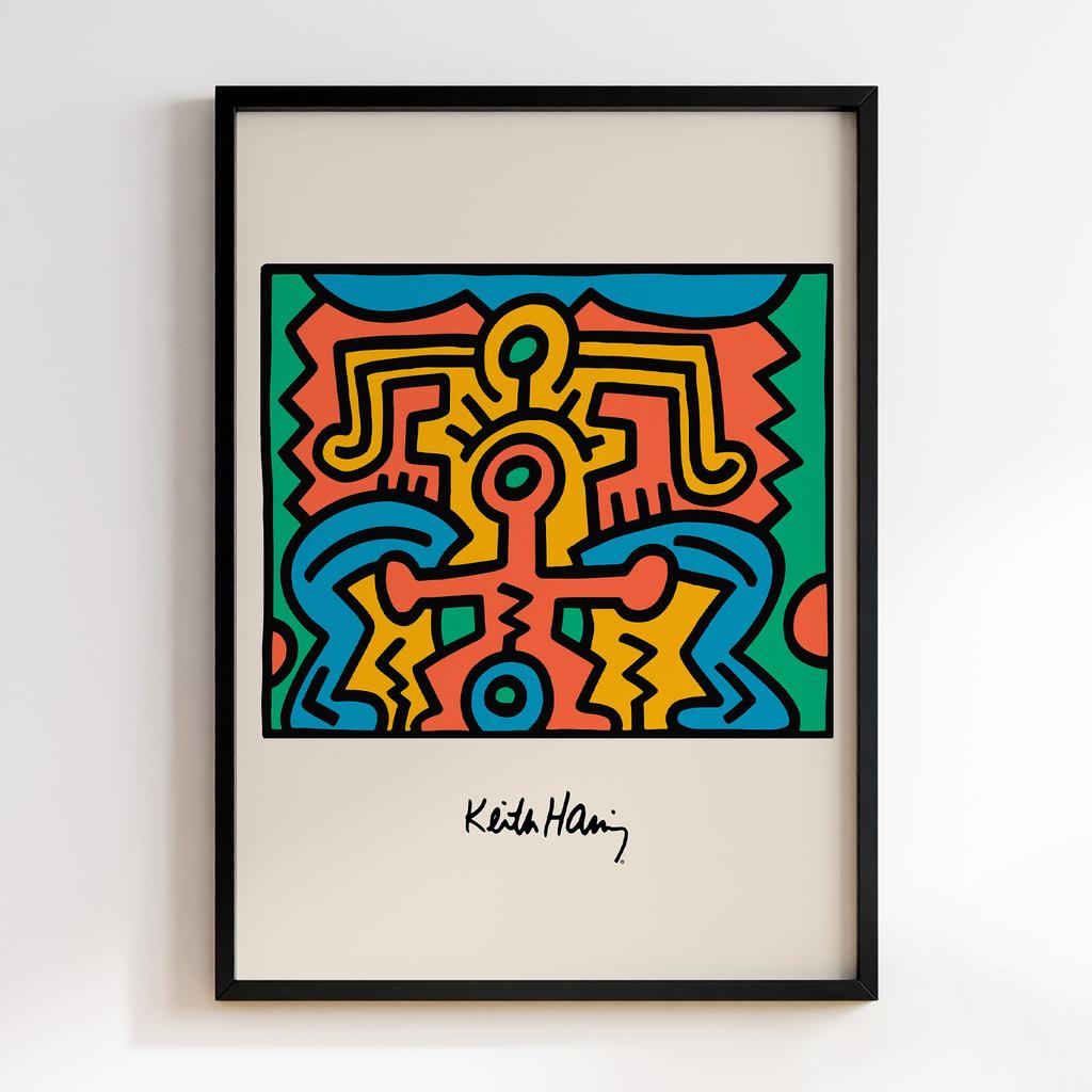 Постер Кіт Харінг (Keith Haring) KG81